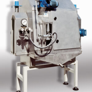 Cabina aerográfica inox doble para clinker