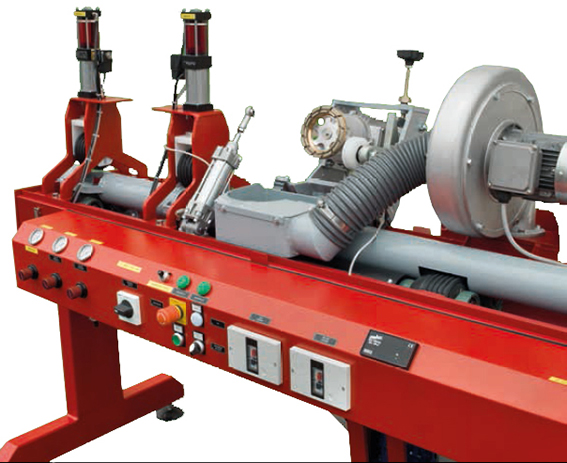 MACHINE POUR LE NETTOYAGE ET REGENERATION DES ROULEAUX DU FOUR - Imagen 2