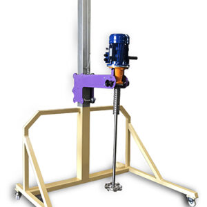 3HP COLUMN MIXER ON FRAME WITH WHEELS