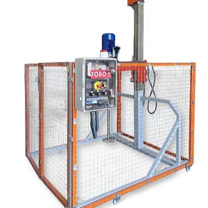 MEZCLADOR 3HP DE COLUMNA CON RUEDAS, VALLADO Y CUADRO - Préparation des émaux. Industrie céramique.